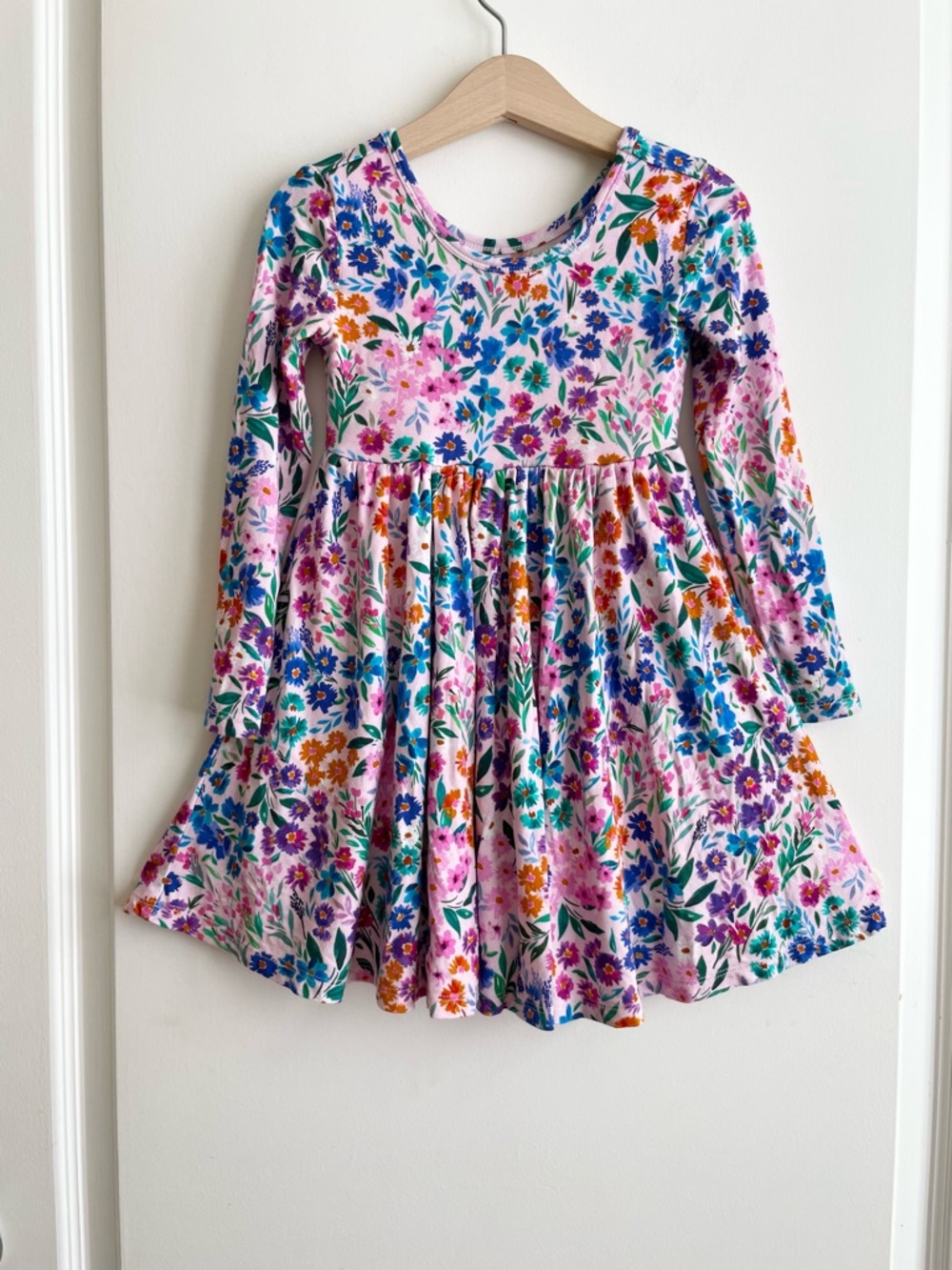 Little Sleepies Play Sweet Pea Twirl Dress Girls Size 4T